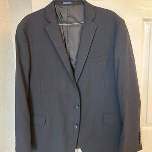 Stafford Tailored Culture Classic Fit Coolmax Blazer/Jacket-Black-52 Regular